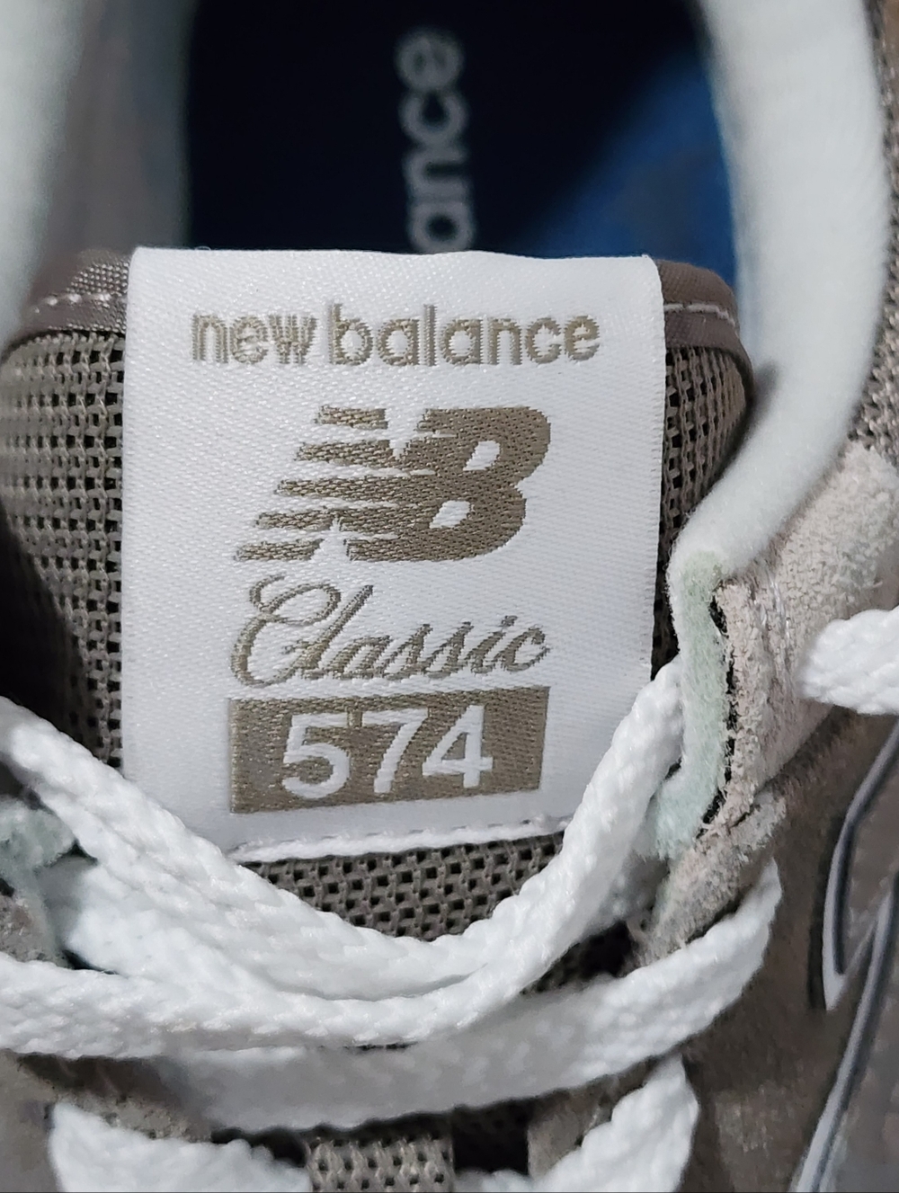 New Balance Women's Sneaker Size 9 Grey Classic 574 New No Box - Picture 7 of 12